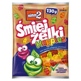 NIMM2 ŚMIEJŻELKI HAPPIES FRUCHTGUMMIES, ANGEREICHERT MIT VITAMINEN 130 G